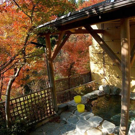 Sawatari Onsen Miyataya Ryokan Nakanojo Buitenkant foto