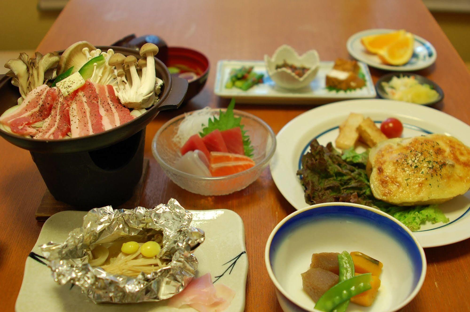 Sawatari Onsen Miyataya Ryokan Nakanojo Buitenkant foto